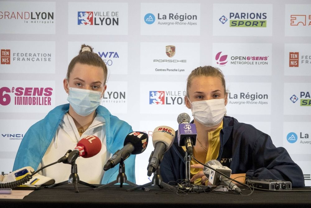 Tenismenele ucrainene care au fugit de război, lăsându-și părinții în urmă, s-au întors pe terenul de tenis! Ivanna Yastremska a debutat în circuitul WTA! Imagini emoționante_9