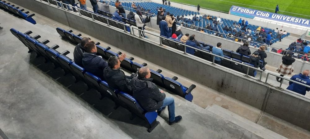Adi Mutu, prezent la meciul dintre fosta și viitoarea echipă! „Briliantul” este în tribună la FCU Craiova - Rapid _2