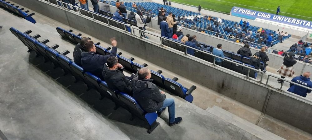 Adi Mutu, prezent la meciul dintre fosta și viitoarea echipă! „Briliantul” este în tribună la FCU Craiova - Rapid _3