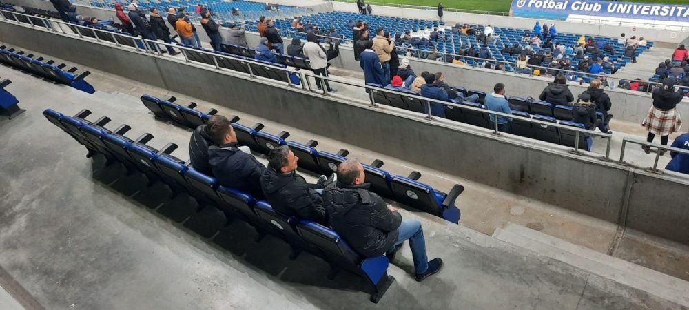 Adi Mutu, prezent la meciul dintre fosta și viitoarea echipă! „Briliantul” este în tribună la FCU Craiova - Rapid _4