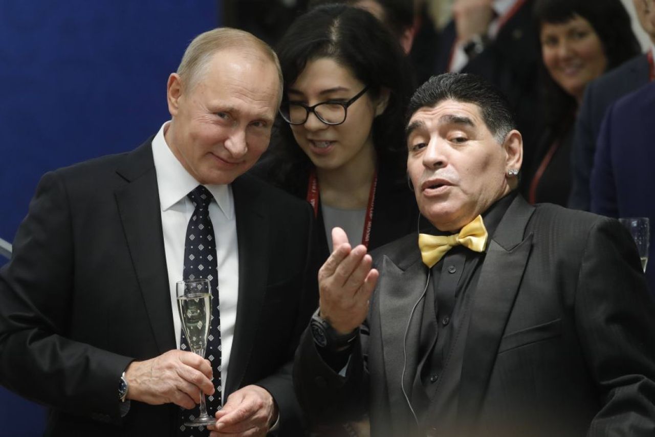 Momentul în care legendarul Maradona a refuzat să se întâlnească cu Putin: „Nu mă trezesc la ora aia!” _1
