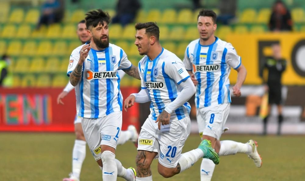 CS Mioveni - Universitatea Craiova 0-3. Dubla lui Markovic și golul lui Baiaram aduc a cincea victorie consecutivă pentru olteni_6