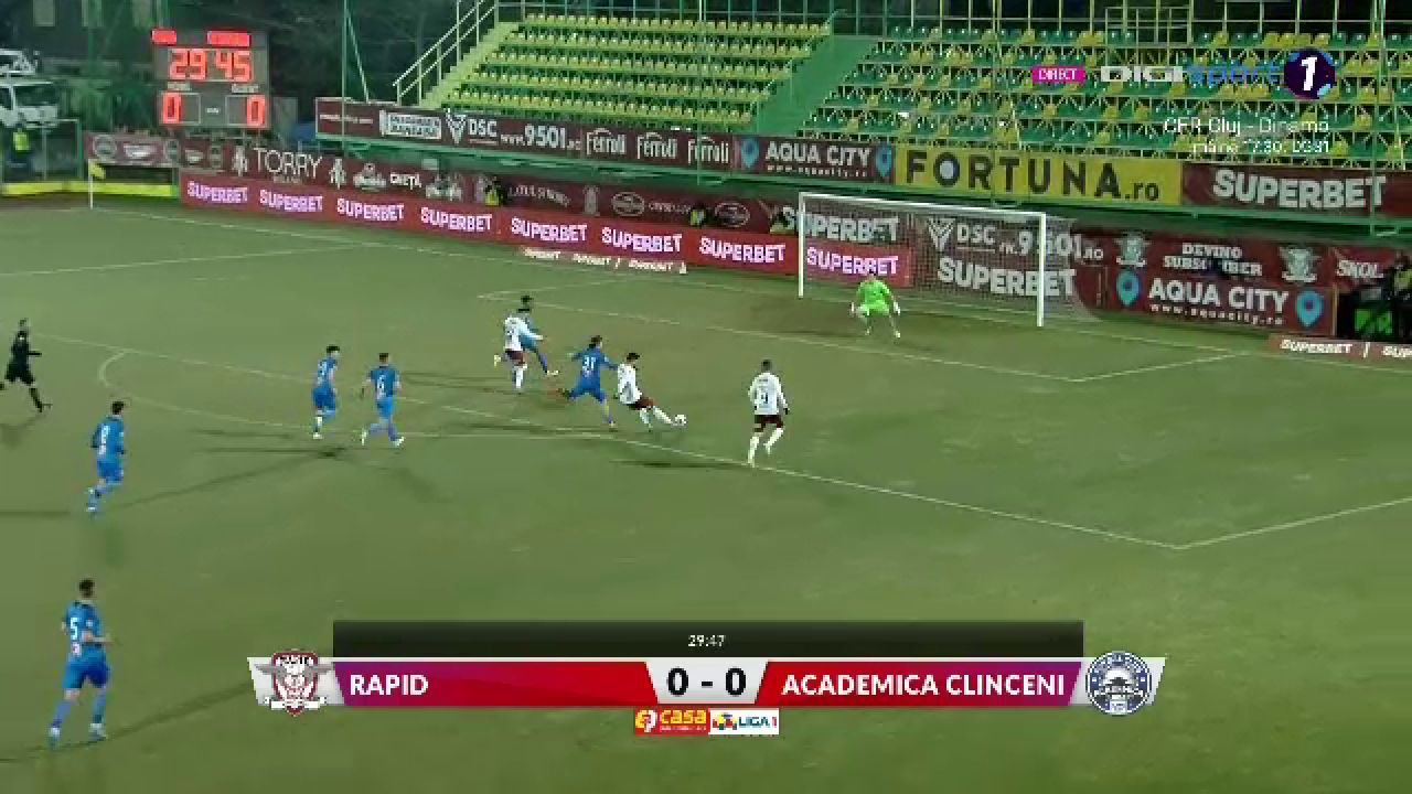 Rapid - Academica Clinceni 1-0. Mutu debutează cu o victorie pe banca giuleștenilor_4