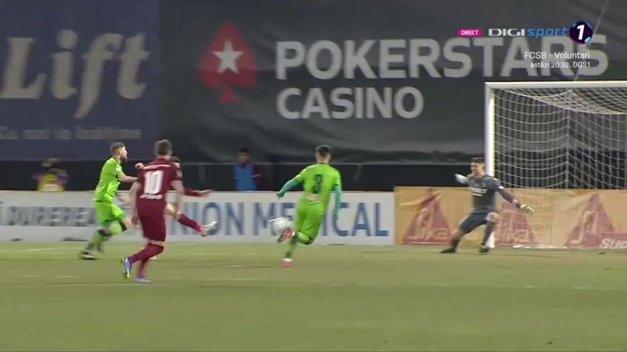 CFR Cluj - Dinamo 4-1. Petrescu a mutat câștigător! Triplă pentru Debeljuh în meciul cu