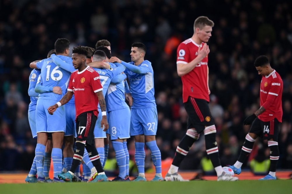 Manchester City, lecție de fotbal pentru rivalii de la United. S-a impus cu 4-1 într-un meci dominat autoritar _2