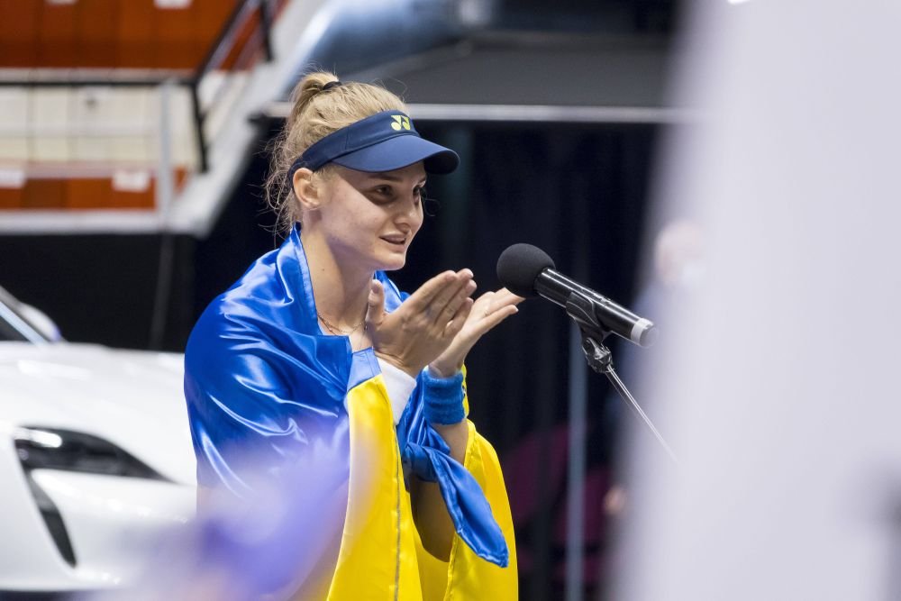 Momentul apăsător în care toți spectatorii finalei de la Lyon au amuțit. Dayana Yastremska: 