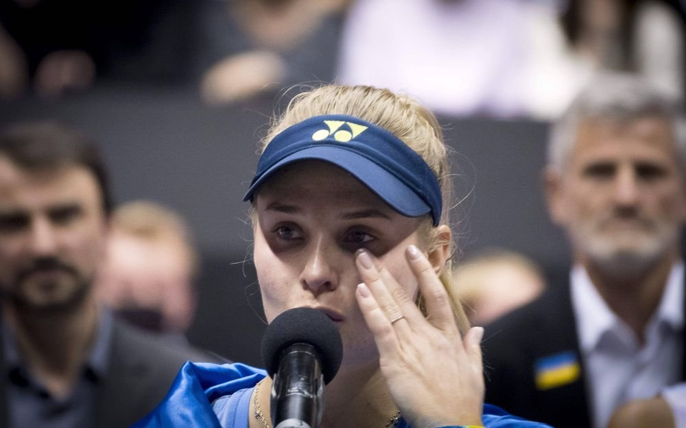 Momentul apăsător în care toți spectatorii finalei de la Lyon au amuțit. Dayana Yastremska: 