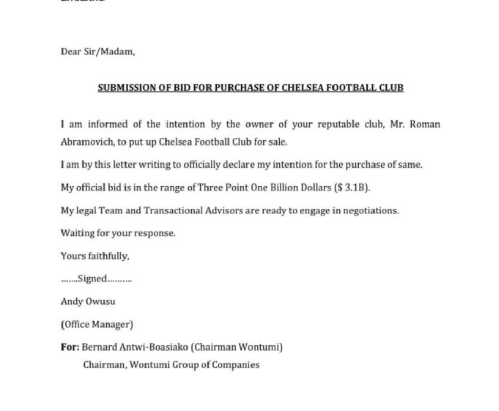 Ofertă inedită de cumpărare a clubului Chelsea. Roman Abramovich a primit o scrisoare de intenție, cu o sumă impresionantă&nbsp;