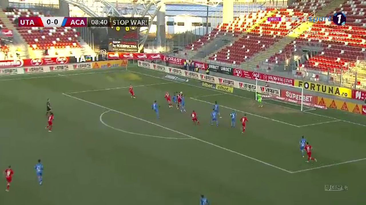 UTA Arad - Academica Clinceni 3-0. Primul pas pentru un loc de baraj pentru elevii lui Ionuț Badea_3