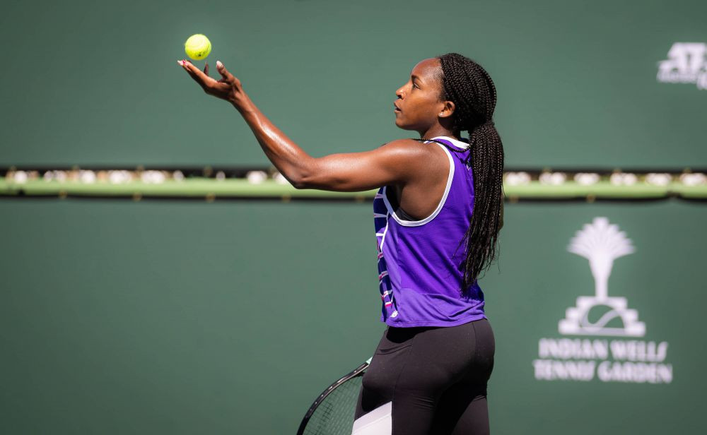 Are 18 ani și e peste Simona Halep &icirc;n clasamentul WTA: Cori Gauff nu a avut nicio șansă &icirc;n fața rom&acirc;ncei, &icirc;n turul 3 la Indian Wells