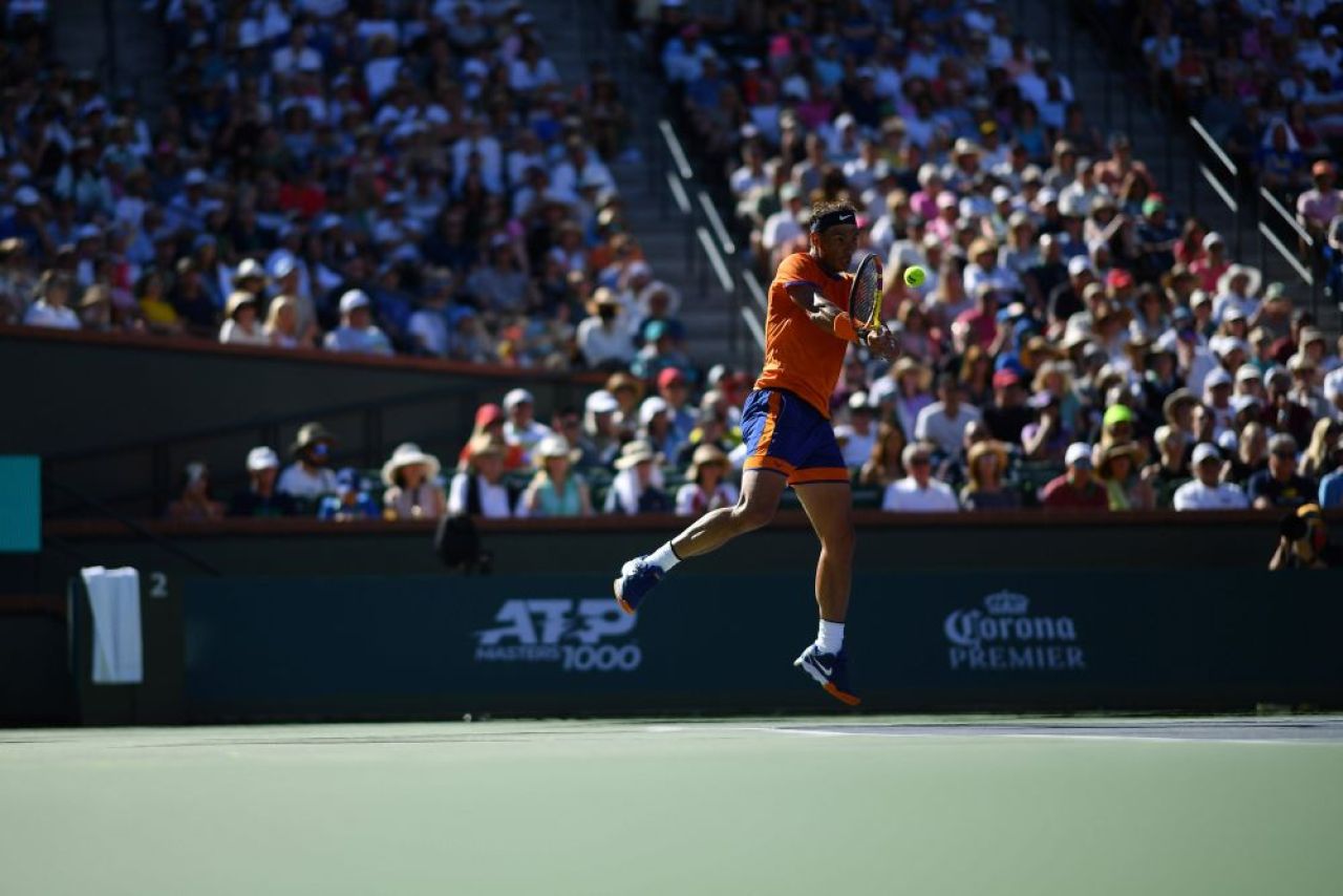 Victorie imposibilă și 16-0 în 2022! Rafael Nadal, comeback cinematografic în primul meci la Indian Wells, de la 2-5 în decisiv _7