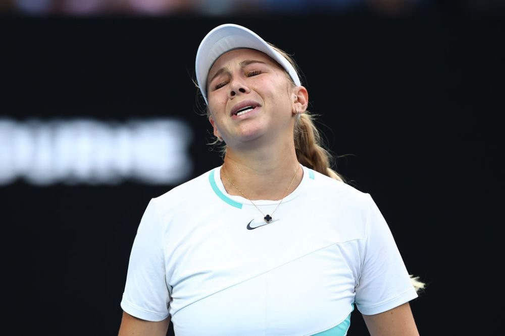 Anisimova, vinovată de cea mai dubioasă retragere a anului în tenis: cum „a răcit” instant după 4 mingi de meci ratate, la Indian Wells_14