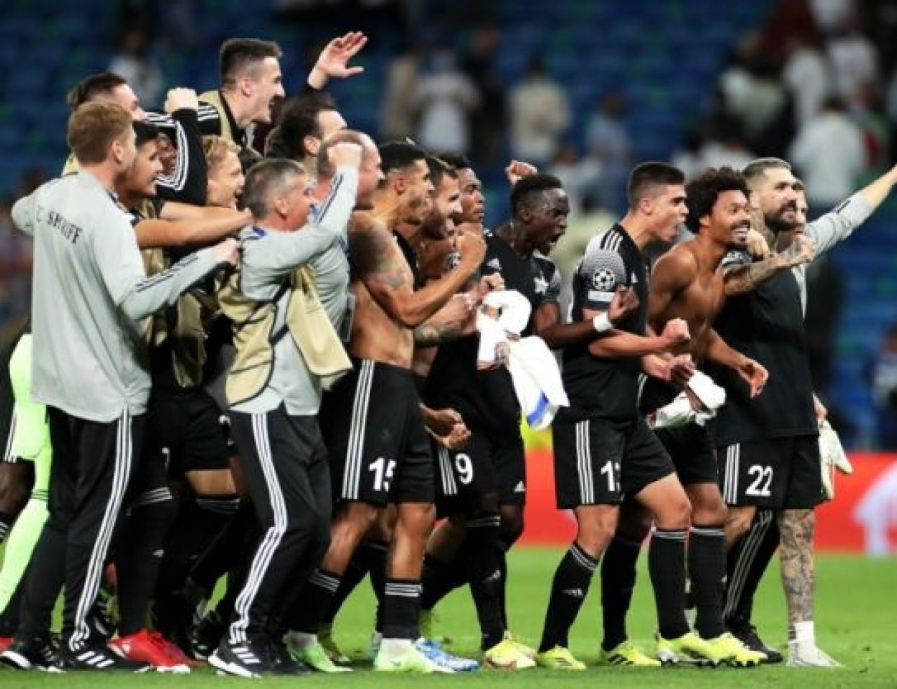 Gest fără precedent făcut de jucătorii lui Sheriff Tiraspol! Mesajul afișat cu trimitere la războiul din Ucraina_1