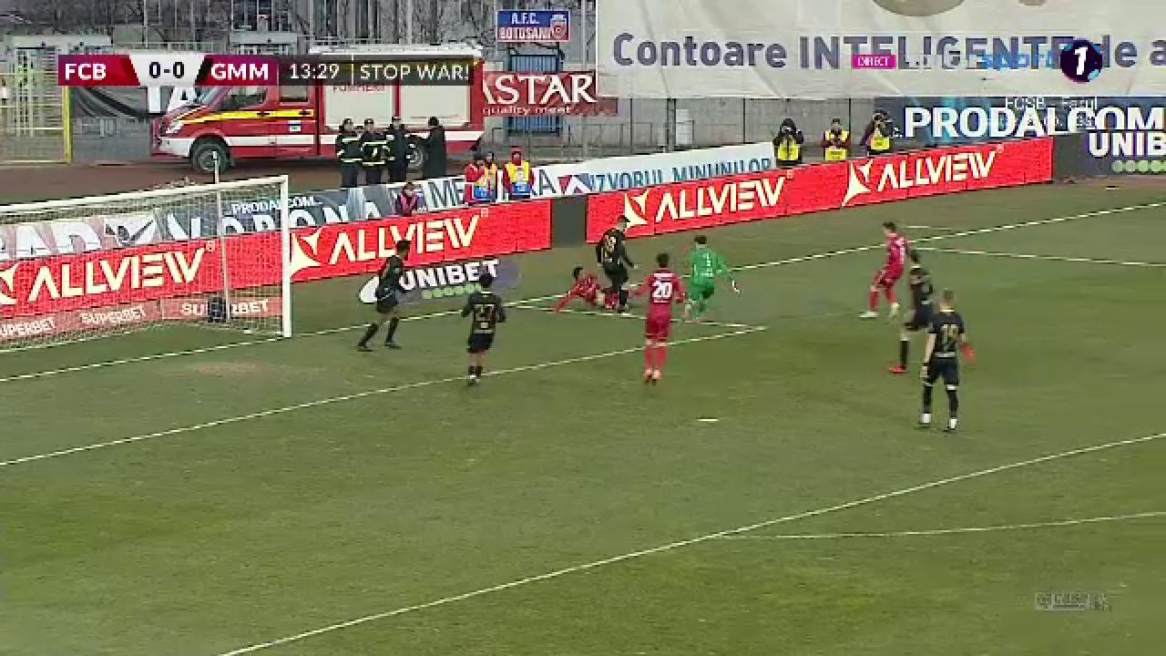 FC Botoșani - Gaz Metan Mediaș 5-0 | Victorie categorică obținută de trupa lui Croitoru în primul meci din playout_3