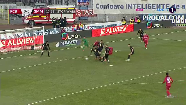 FC Botoșani - Gaz Metan Mediaș 5-0 | Victorie categorică obținută de trupa lui Croitoru în primul meci din playout_4