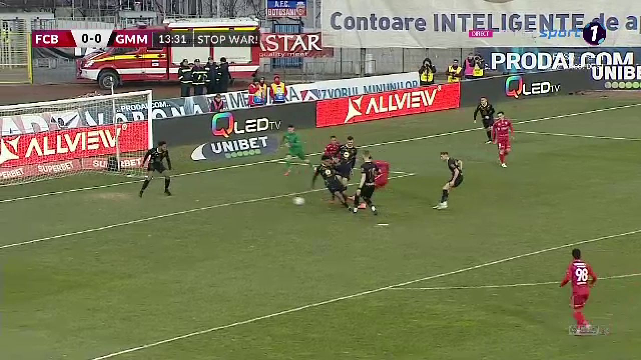 FC Botoșani - Gaz Metan Mediaș 5-0 | Victorie categorică obținută de trupa lui Croitoru în primul meci din playout_4