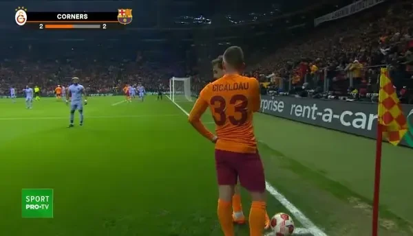 Galatasaray - Barcelona | Minutul 28: GOL Galatasaray!