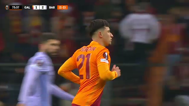 Galatasaray - Barcelona 1-2. Visul de nouă minute! Turcii au condus cu assist-ul lui Cicâldău, dar nu au rezistat în fața catalanilor_15