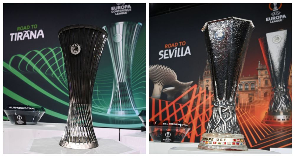 Sferturile Conference League | Duel tare pentru Lucescu și PAOK! Cojocaru se &icirc;nfruntă cu fosta echipă a lui Stanciu! + tabloul complet din Europa League