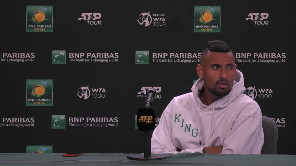 Cum să „distrugi” 2 jurnaliști la conferința de presă, de Nick Kyrgios: australianul a aplaudat ironic întrebările care l-au deranjat_19