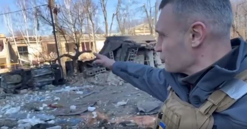 Klitschko a postat imagini de pe front! Primarul din Kiev a arătat cum se pregătesc ucrainenii să își apere țara_2