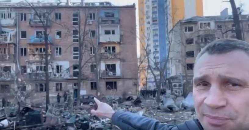 Klitschko a postat imagini de pe front! Primarul din Kiev a arătat cum se pregătesc ucrainenii să își apere țara_5