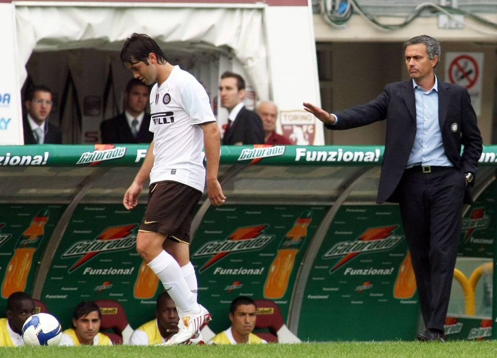 Jose Mourinho, din nou alături de Cristi Chivu! Fotografia postată de 