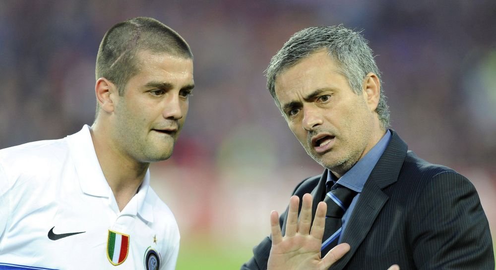 Jose Mourinho, din nou alături de Cristi Chivu! Fotografia postată de 