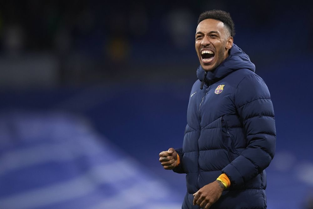 Goku Aubameyang! Eroul catalanilor pe Stantiago Bernabeu a sărbătorit cu stil victoria din El Clasico: ce semnificație are_10