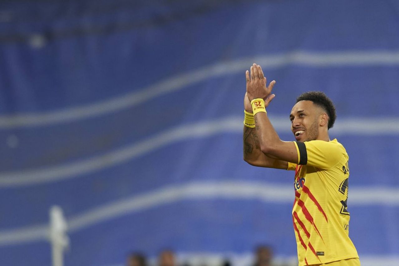 Goku Aubameyang! Eroul catalanilor pe Stantiago Bernabeu a sărbătorit cu stil victoria din El Clasico: ce semnificație are_11