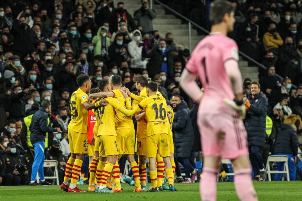 Goku Aubameyang! Eroul catalanilor pe Stantiago Bernabeu a sărbătorit cu stil victoria din El Clasico: ce semnificație are_20