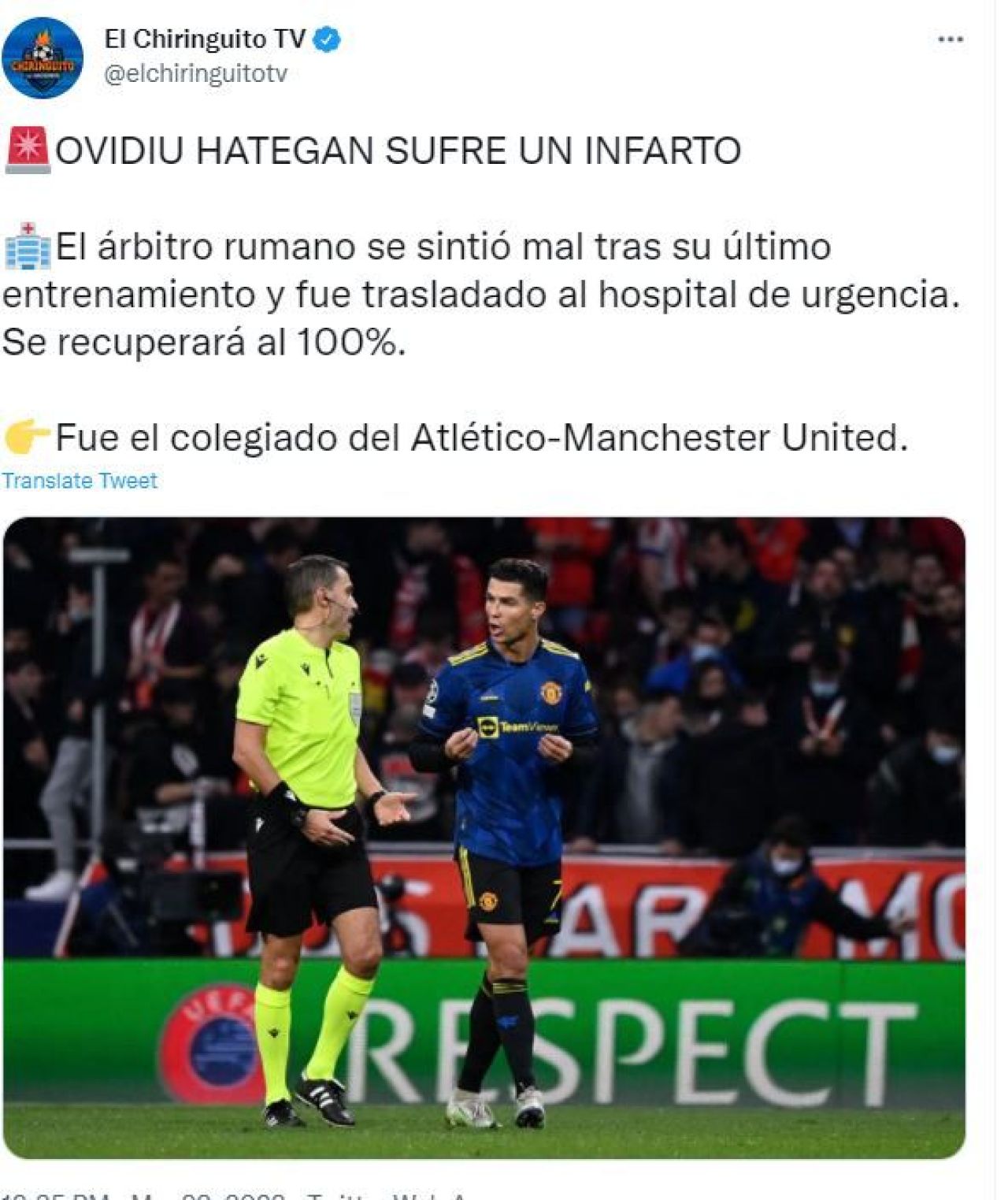 Presa internațională a reacționat după anunțul că Ovidiu Hațegan a suferit un infarct _1