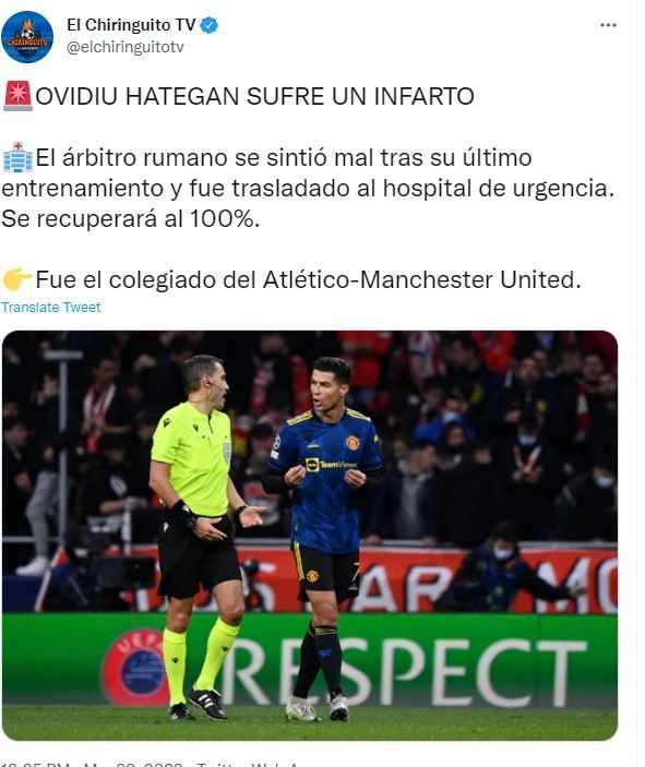 Presa internațională a reacționat după anunțul că Ovidiu Hațegan a suferit un infarct _1