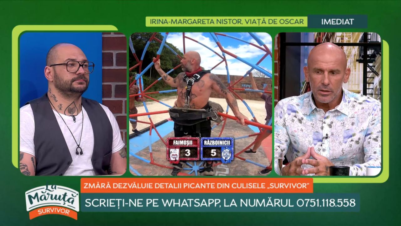 Cătălin Zmărăndescu, detalii despre scandalul cu Marian Drăgulescu de la Survivor! Contre în direct cu Cristi Mitrea: „Nu pricep lipsa de bun simț!” _3