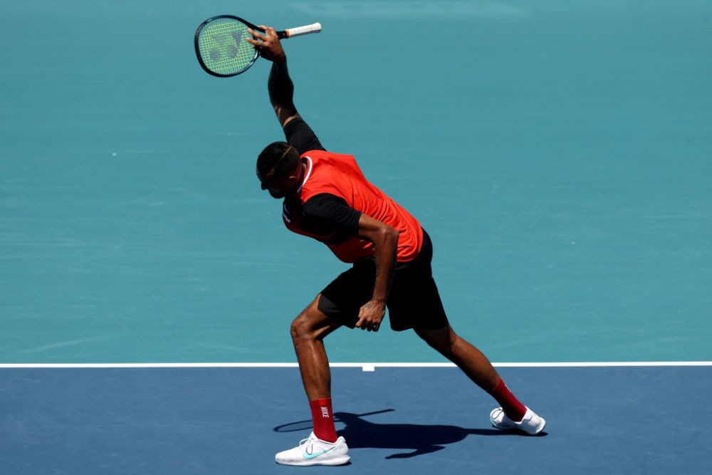 „Totul e mai rău când arbitrezi tu. Ar trebui să fii concediat.” Nick Kyrgios, cocktail de nervi la Miami: a fost penalizat drastic_6