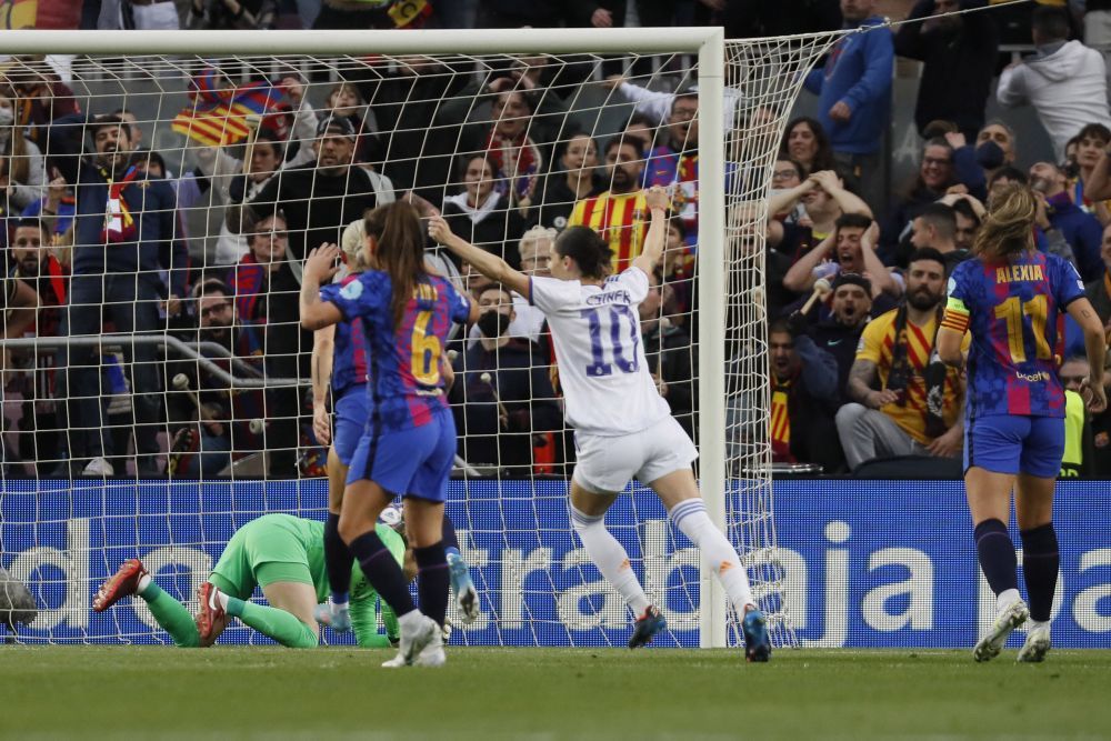 Echipa de fotbal feminin a Barcelonei e de neoprit: 5-2 cu Real Madrid în Women's Champions League! S-a doborât recordul mondial pe Camp Nou _1