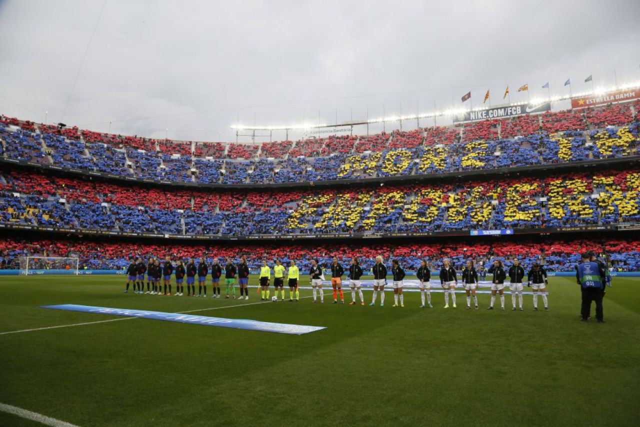 Echipa de fotbal feminin a Barcelonei e de neoprit: 5-2 cu Real Madrid în Women's Champions League! S-a doborât recordul mondial pe Camp Nou _2