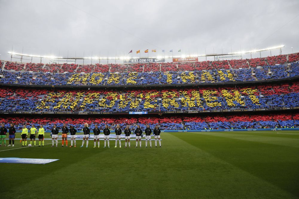 Echipa de fotbal feminin a Barcelonei e de neoprit: 5-2 cu Real Madrid în Women's Champions League! S-a doborât recordul mondial pe Camp Nou _7