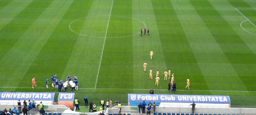 Istvan Kovacs a întrerupt meciul FC U Craiova - CS Mioveni! Ce s-a auzit din tribune_6