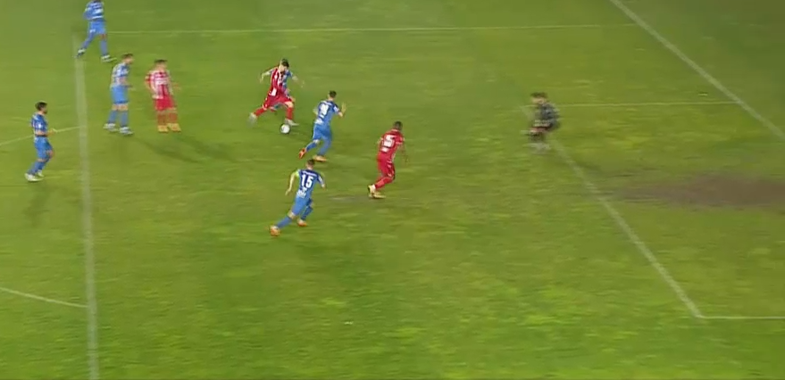 Chindia Târgoviște - Dinamo 0-2. 