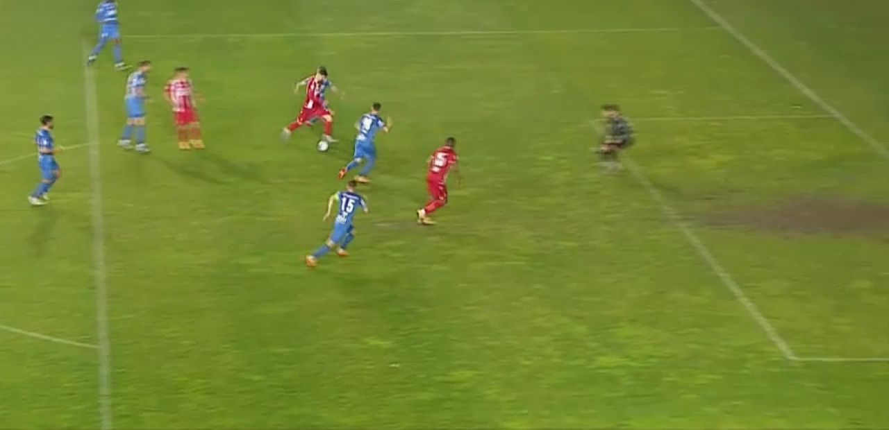 Chindia Târgoviște - Dinamo 0-2.