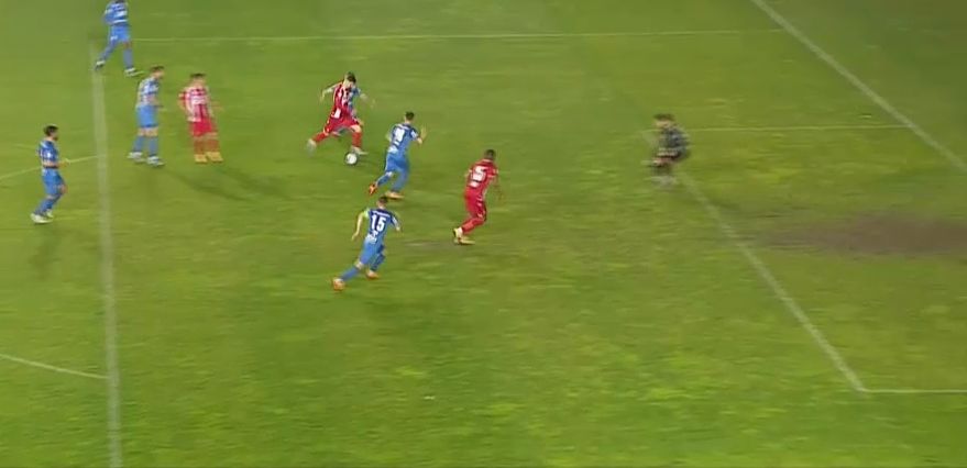 Chindia Târgoviște - Dinamo 0-2.