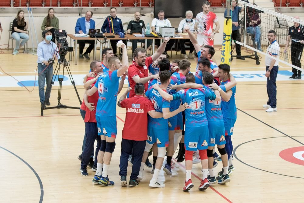 Arcada Galaţi scrie istorie! Moldovenii, pentru a patra oară la rând campioni ai României la volei_4