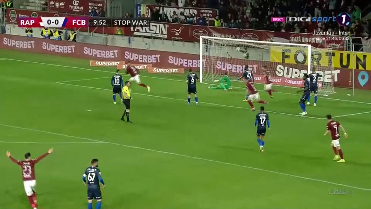 Rapid - FC Botoșani 3-0: Giuleștenii defilează împotriva moldovenilor și obțin primul succes pe noul stadion _3