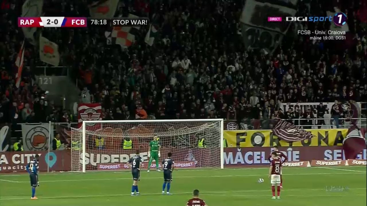Rapid - FC Botoșani 3-0: Giuleștenii defilează împotriva moldovenilor și obțin primul succes pe noul stadion _7