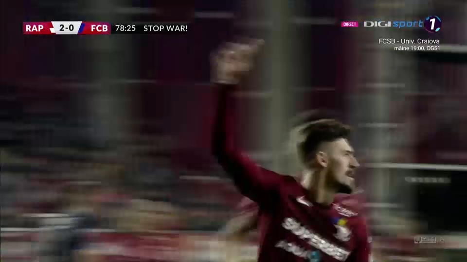 Rapid - FC Botoșani 3-0: Giuleștenii defilează împotriva moldovenilor și obțin primul succes pe noul stadion _9