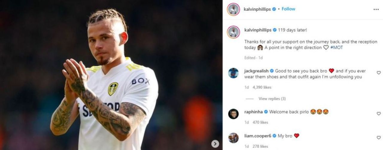 Încălțările starului din Premier League care l-au îngrozit și pe Grealish: „Îți dau unfollow dacă mai porți așa ceva!” _4