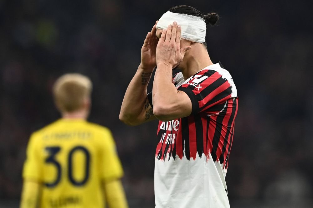 Zlatan Ibrahimovic, plin de sânge! Până să primească îngrijiri medicale, a avut ceva de împărțit de arbitrul_13