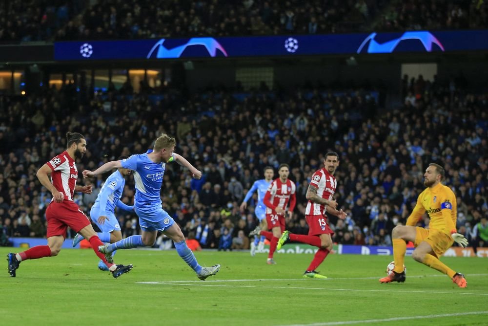 Manchester City - Atletico Madrid 1-0 și Benfica - Liverpool 1-3 | De Bruyne i-a adus victoria lui Guardiola! &bdquo;Cormoranii&rdquo;, ca și calificați &icirc;n semifinale&nbsp;