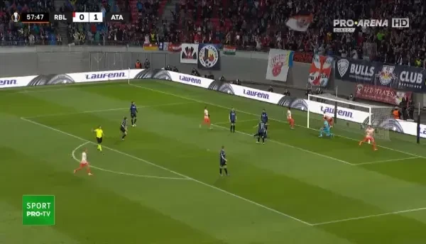 RB Leipzig - Atalanta. Autogol Davide Zappacosta, minutul 58